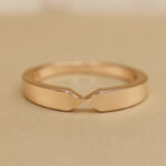 Chaumet Triomphe de Chaumet wedding ring 18k rose gold, 59 - Image 7