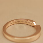 Chaumet Triomphe de Chaumet wedding ring 18k rose gold, 59 - Image 8