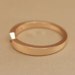 Chaumet Triomphe de Chaumet wedding ring 18k rose gold, 59 - Image 10