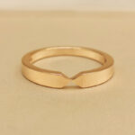 Chaumet Triomphe de Chaumet wedding ring 18k rose gold, 59 - Image 2