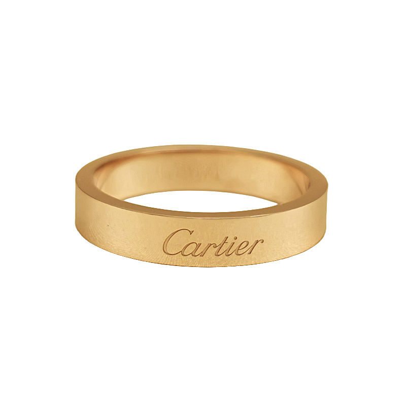 105546 Cartier C de Cartier Wedding Ring 18k rose gold, 57 - Image 1