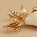 Qeelin Qin Qin Goldfish pendant smll rose gold,diam(no chain) - Image 8