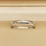 Tiffany & Co. wedding ring platinum 10 diamonds, 9 - Image 3