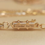 Cartier Trinity necklace 18k tricolor diamond - Image 5