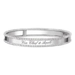 Van Cleef & Arpels PerléeSignature bracelet med white gold,S