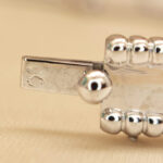 Van Cleef & Arpels PerléeSignature bracelet med white gold,S - Image 7