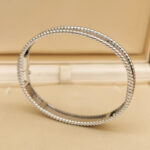 Van Cleef & Arpels PerléeSignature bracelet med white gold,S - Image 10