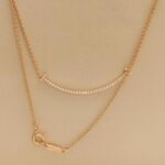 Tiffany & Co. T Smile pendant small 18k rose gold diamond - Image 4