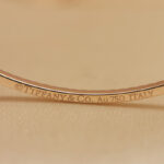 Tiffany & Co. T Smile pendant small 18k rose gold diamond - Image 5