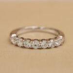 Tiffany & Co. Forever Band Ring platinum, 7 diamonds, 12 - Image 6