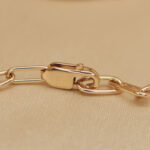 Tiffany & Co. Lock pendant medium 18k rose gold pink sapphire - Image 7