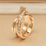 Cartier Etincelle de Cartier ring 18k rose gold diamond, 54 - Image 7