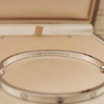 Cartier Love bracelet small model 18k white gold, 6 diamonds, 16 - Image 6
