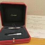 Cartier Love bracelet small model 18k white gold, 6 diamonds, 16 - Image 8