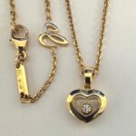 Chopard Happy Diamonds Icons necklace 18 rose gold, diamond, heart - Image 9