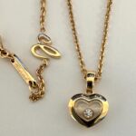 Chopard Happy Diamonds Icons necklace 18 rose gold, diamond, heart - Image 10