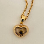Chopard Happy Diamonds Icons necklace 18 rose gold, diamond, heart - Image 11