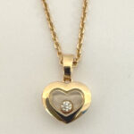 Chopard Happy Diamonds Icons necklace 18 rose gold, diamond, heart - Image 8